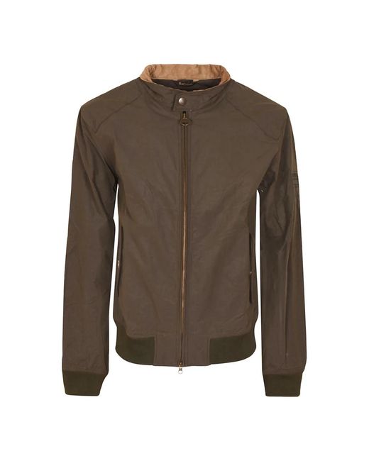 Barbour Brown Bomber Jackets for men