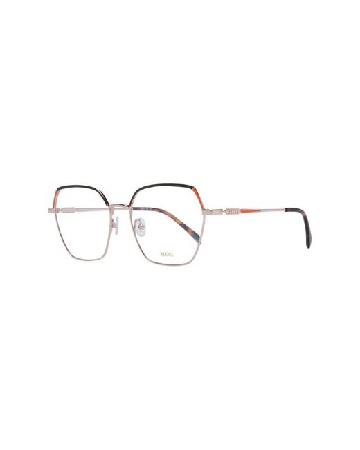 Emilio Pucci Metallic Glasses