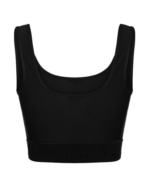 Sleeveless Tops di Just Cavalli in Black