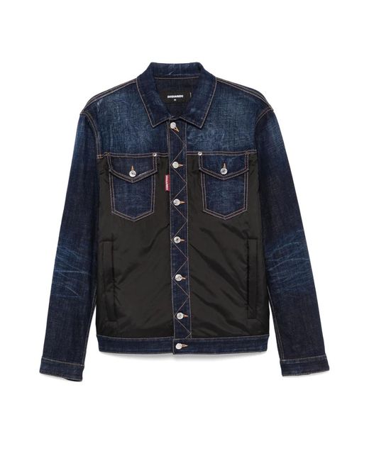 DSquared² Denim Jack in het Blue voor heren