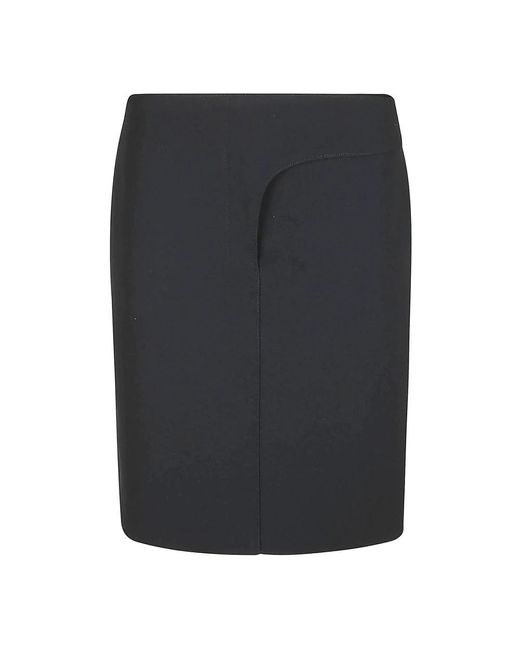 Jacquemus Black Short Skirts