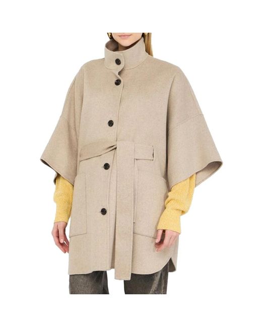 Liu Jo Natural Belted Coats