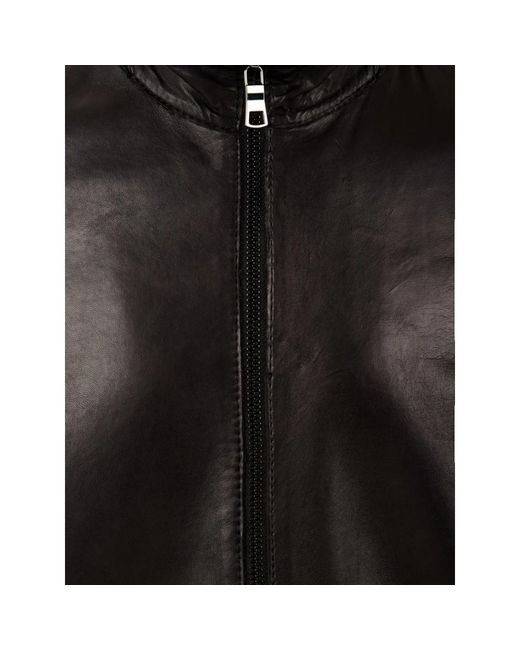 The Jack Leathers Black Leather Jackets for men