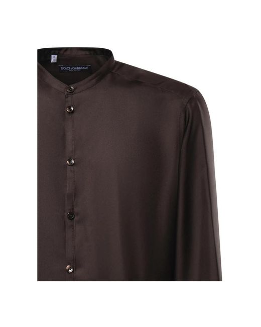 Dolce & Gabbana Brown Formal Shirts for men