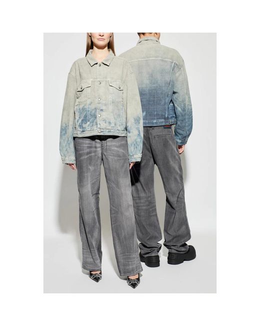 DIESEL Jassen ,Blauw ,Denim Denim Jassen in het Blue
