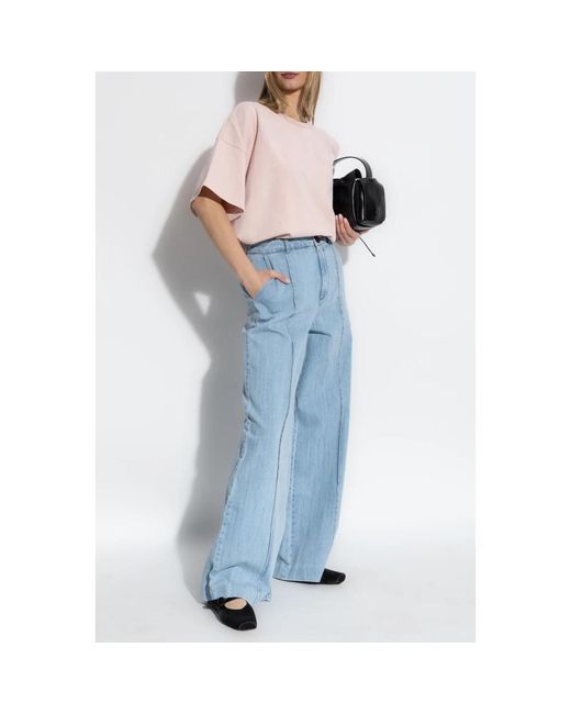 Gestuz Jeans ,Blauw ,Katoen Jeans Vella in het Blue
