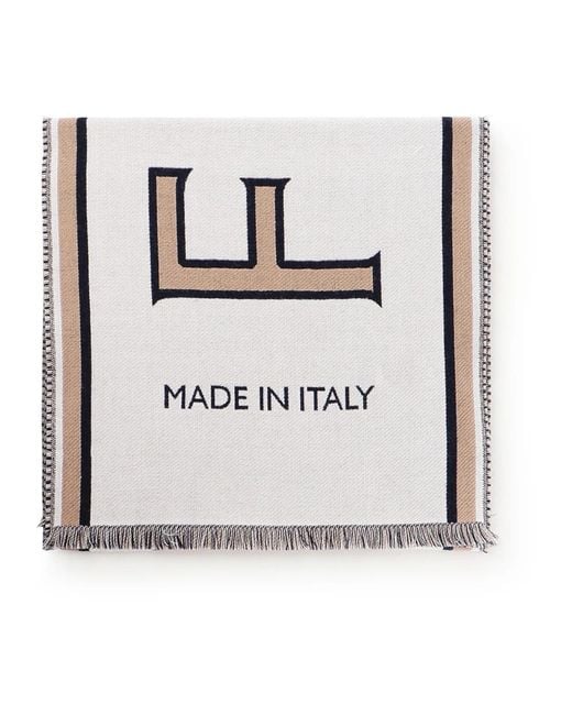 Ferragamo White Winter Scarves for men