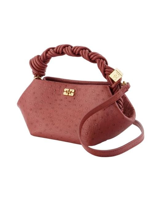 Ganni Red Handbags