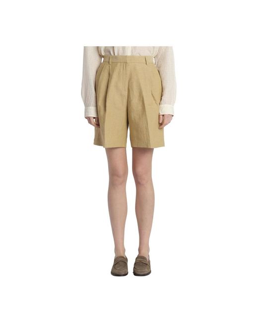 Pomandère Natural Short Shorts