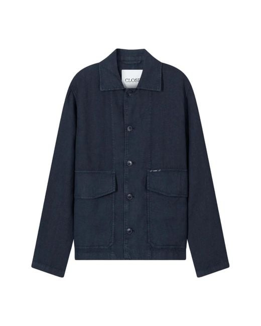 Closed Blue Light Jackets for men