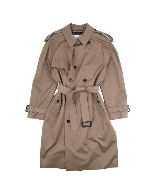 Burberry Brown Trench Coats for men