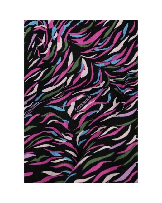 Freebird by Steven Midi Dresses in het Purple