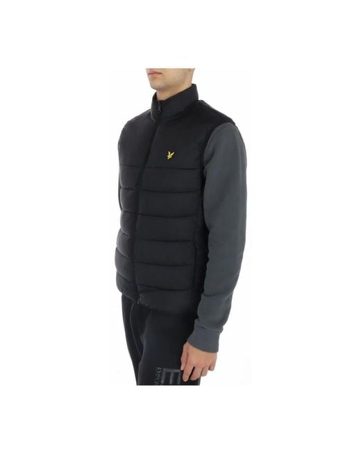 Vests di Lyle & Scott in Black da Uomo
