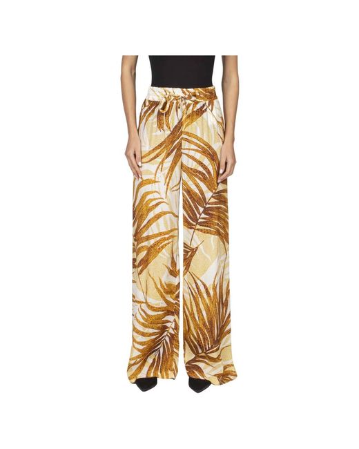 Just Cavalli Metallic Wide Trousers
