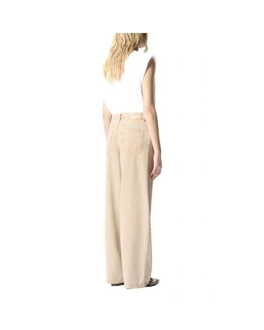 Pinko Natural Wide Jeans