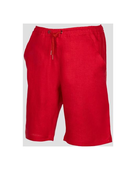 Kiton Short Pants in het Red voor heren