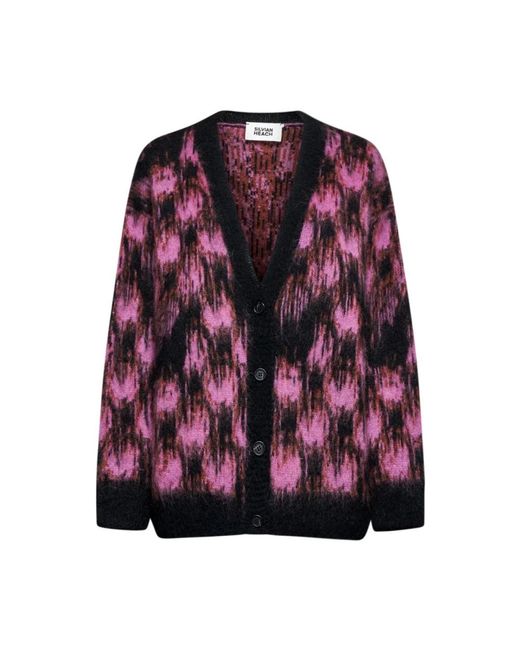 Cardigans Silvian Heach de color Purple