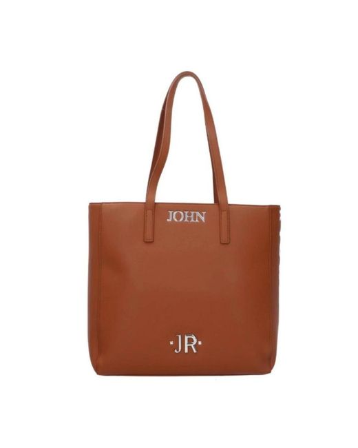 John Richmond Brown Shopping Bags