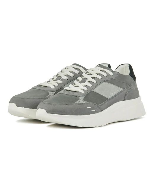 Filling Pieces Low Top Ripple Nubuck Dunkelgrau in Gray für Herren