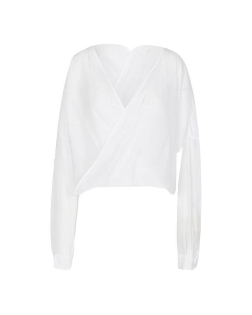 Jucca White Blouses