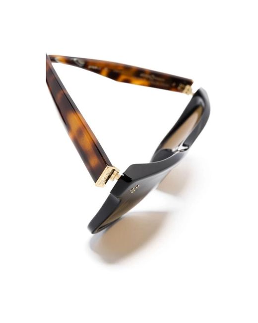 Etnia Barcelona Metallic Schwarze sonnenbrille stilvoller alltagsgebrauch
