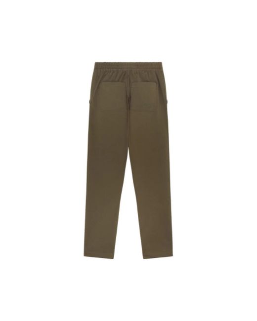 Maison Kitsuné Green Straight Trousers for men