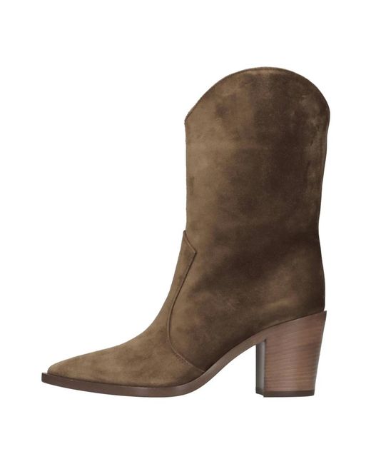 Gianvito Rossi Brown Sandals