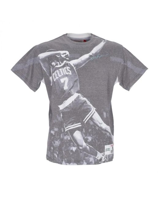 Mitchell & Ness Gray T-Shirts for men