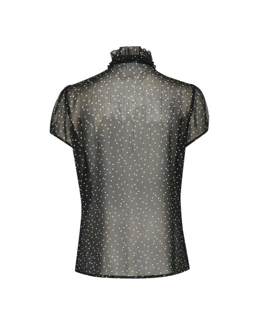 Saint Tropez Black Blouses