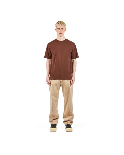Philippe Model Tops ,Bruin ,Katoen T-Shirt in het Brown voor heren