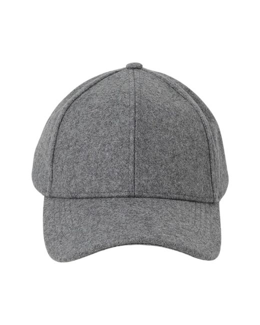 Woolrich Gray Caps for men