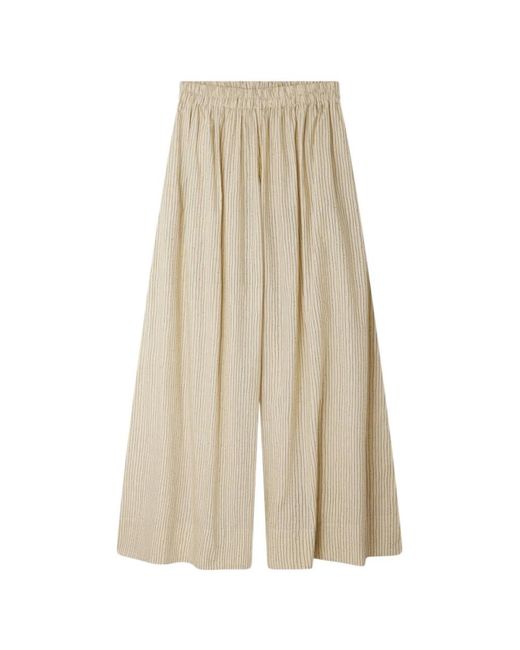 Wide Trousers di Mes Demoiselles in Natural