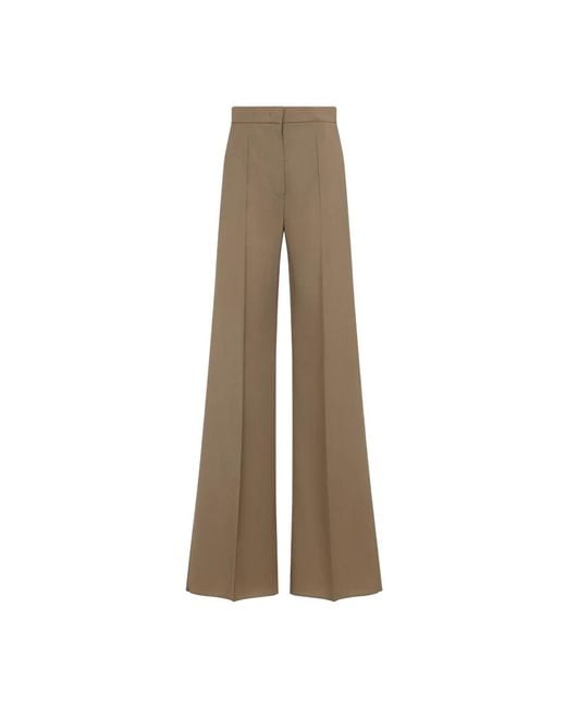 Max Mara Wide Trousers in het Natural