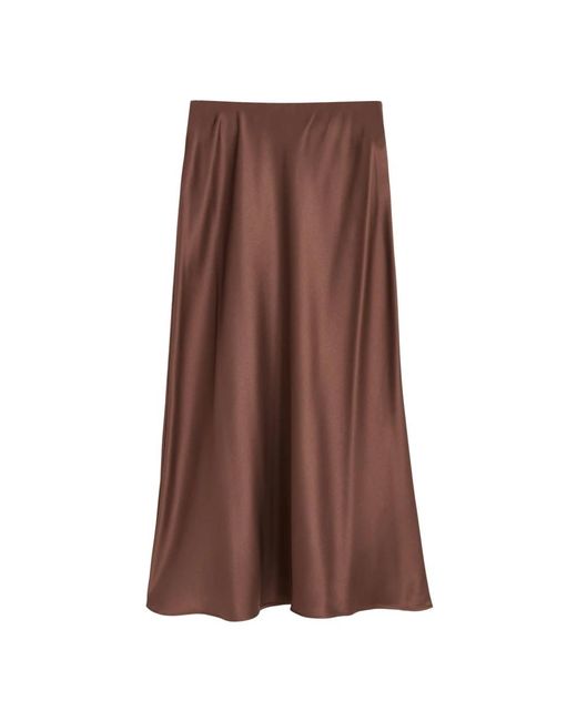 By Malene Birger Brown Maxi Skirts