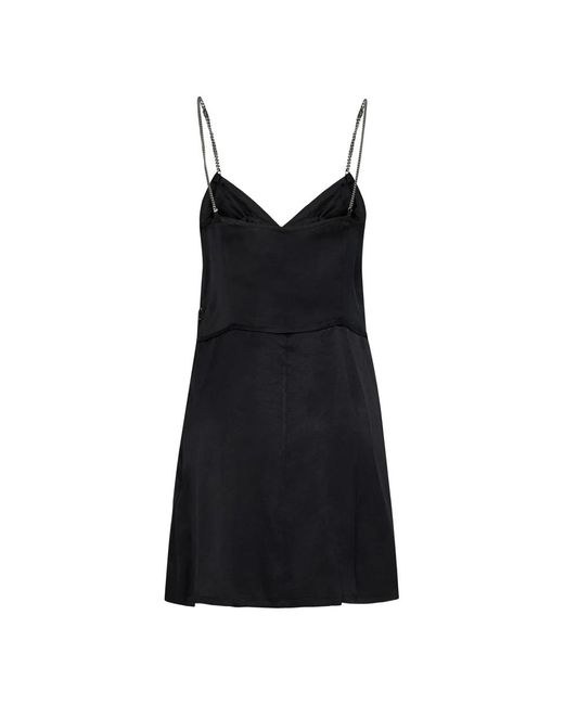Palm Angels Black Short Dresses