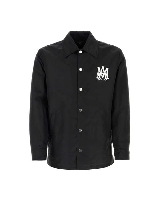 Amiri Black Light Jackets for men