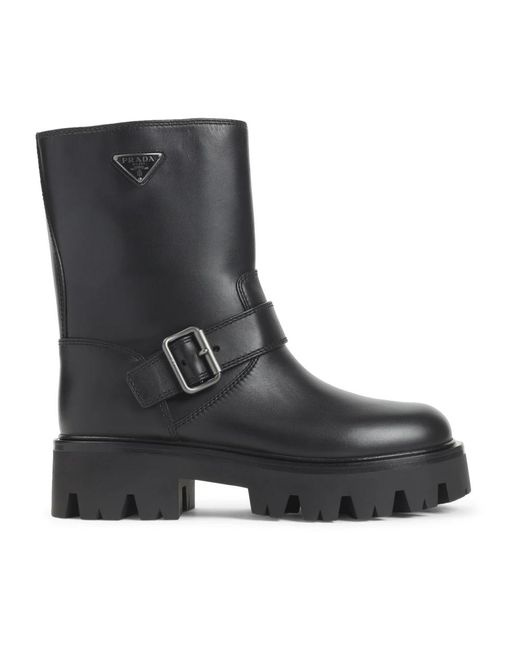 Prada Ankle Boots in het Black
