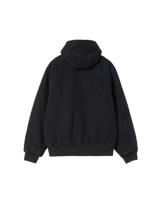Carhartt Hoodies & Sweatvesten ,Zwart ,Og Active Jacket in het Black voor heren