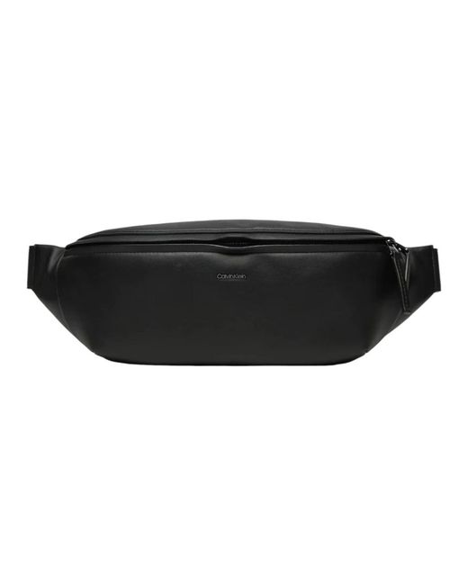 Calvin Klein Black Belt Bags for men