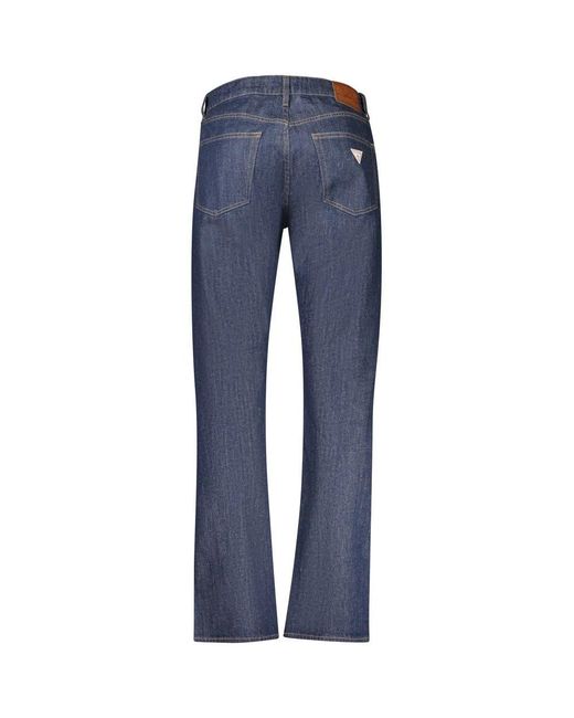 Guess Blue Straight Jeans for men