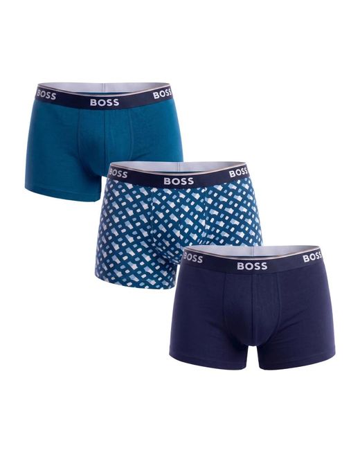 Boss Blue Underpants for men