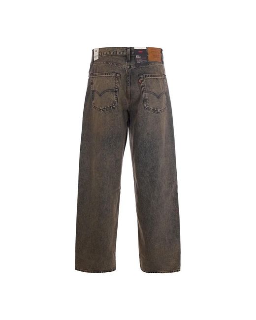 Levi's Gray Straight Jeans for men