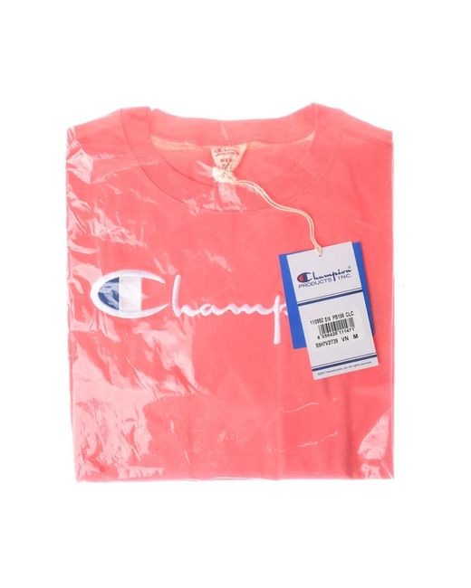 Champion Pink Casual sweatshirt tee