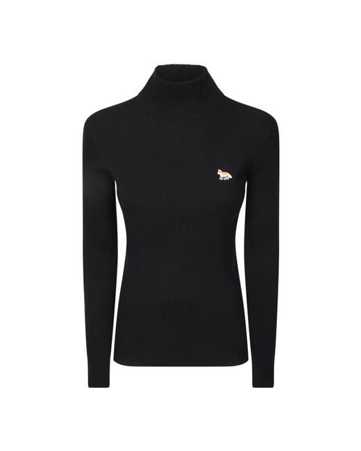 Turtlenecks Maison Kitsuné en coloris Black