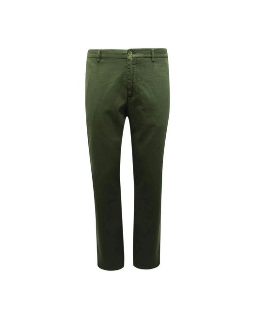 Etro Grüne Baumwollhose Made in Green für Herren