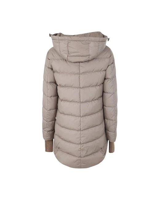 Herno Jassen ,A-Shape Chamonix Donsjas in het Gray