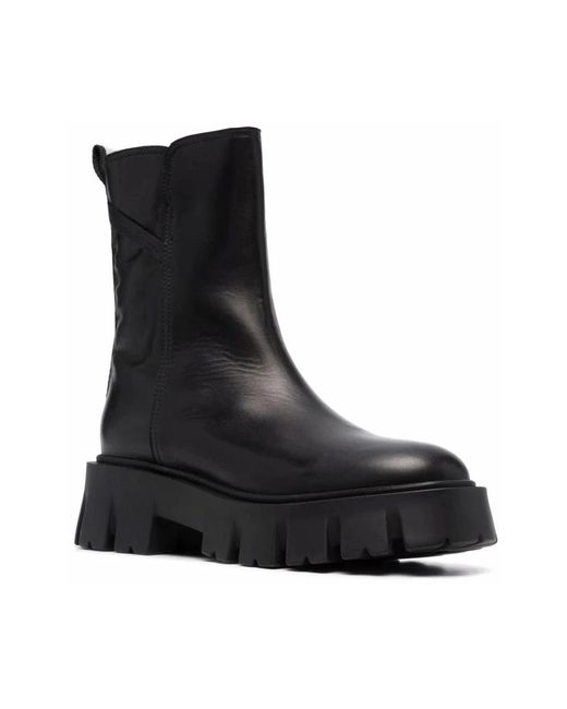 Premiata Black Ankle Boots