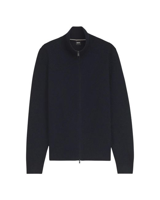 Cardigans Boss pour homme en coloris Blue