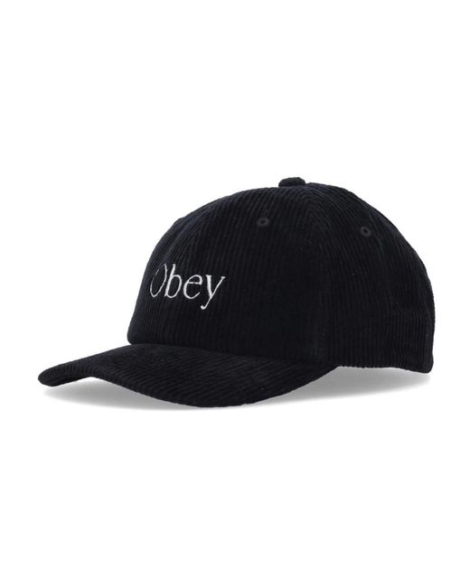 Caps Obey pour homme en coloris Black