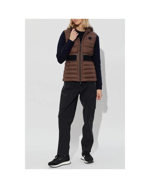 Vests Moncler de color Brown